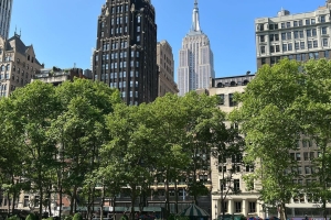 View of Art Deco skyscrapers in Midtown
